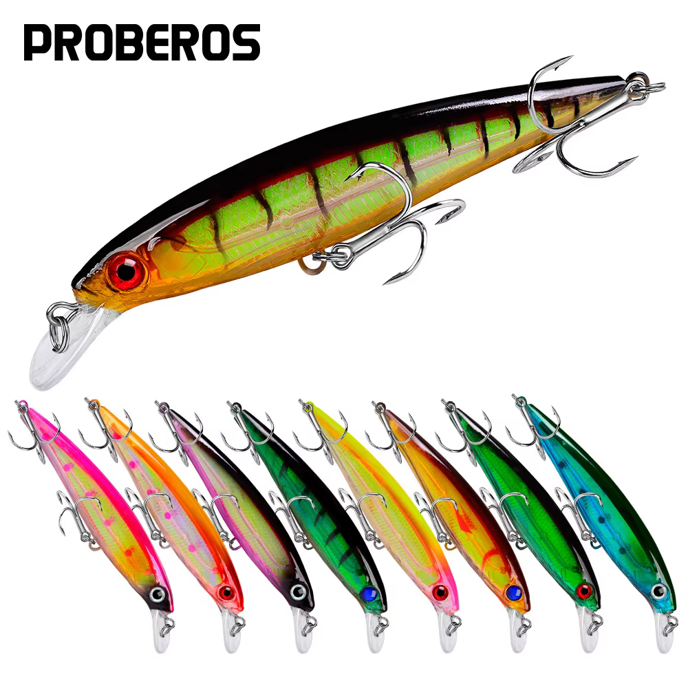 Señuelo biónico pececillo 3D ojos láser – 11cm para pesca - imagen 4