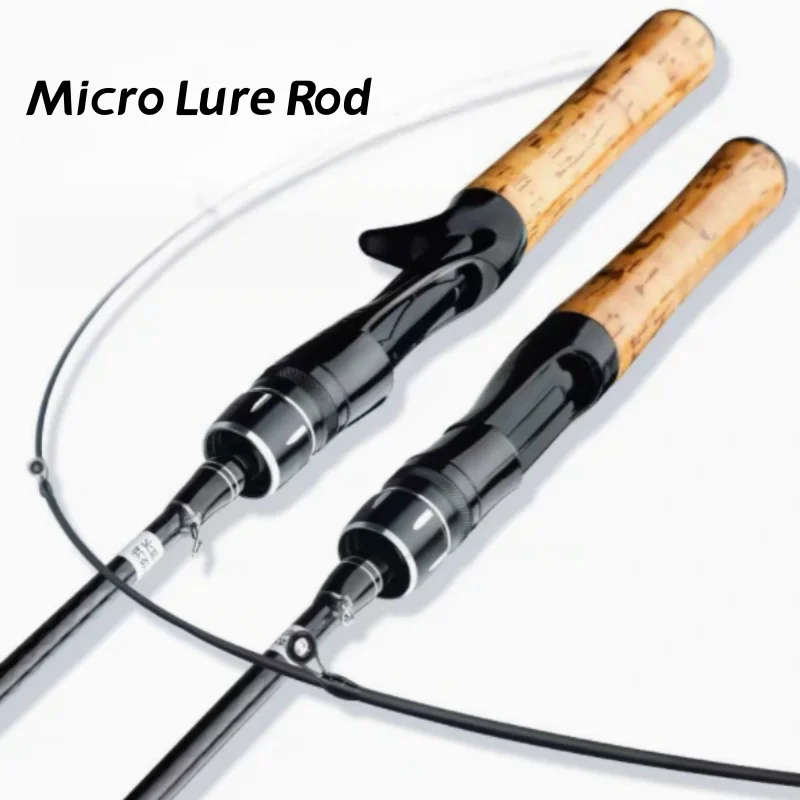 Caña ultraligera de carbono para trucha, micro spinning y casting - imagen 4