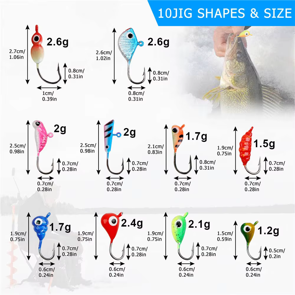 Combo Folat Ice Fishing Trucha y Lubina - imagen 2