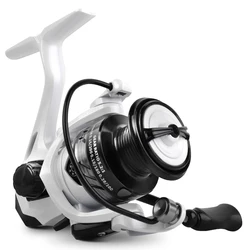 Carrete giratorio Serie HB metálico para pesca en agua dulce