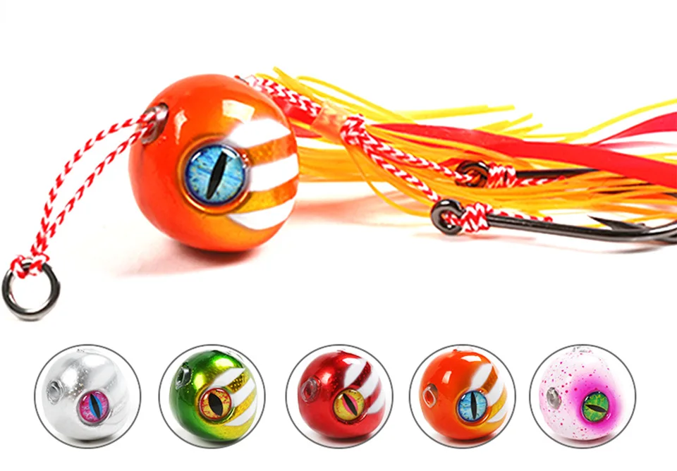 Señuelo de pesca AI-SHOUYU Jigging Matel vista general