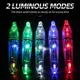 ShareShark Luces LED de pesca nocturna submarina – 12/17 cm para señuelo - imagen 2