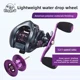 Carrete de pesca Lizard ultrapequeño metálico multicolor para mar
