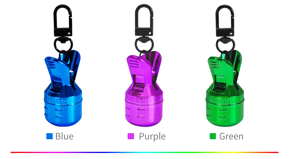 Diferentes modelos de jigs incluidos en el kit