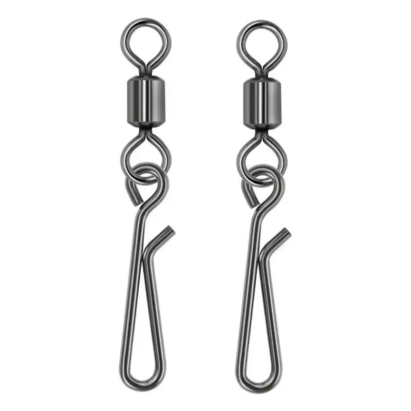 Conector giratorio acero inox para señuelos – anillo sólido 2-10 - imagen 4