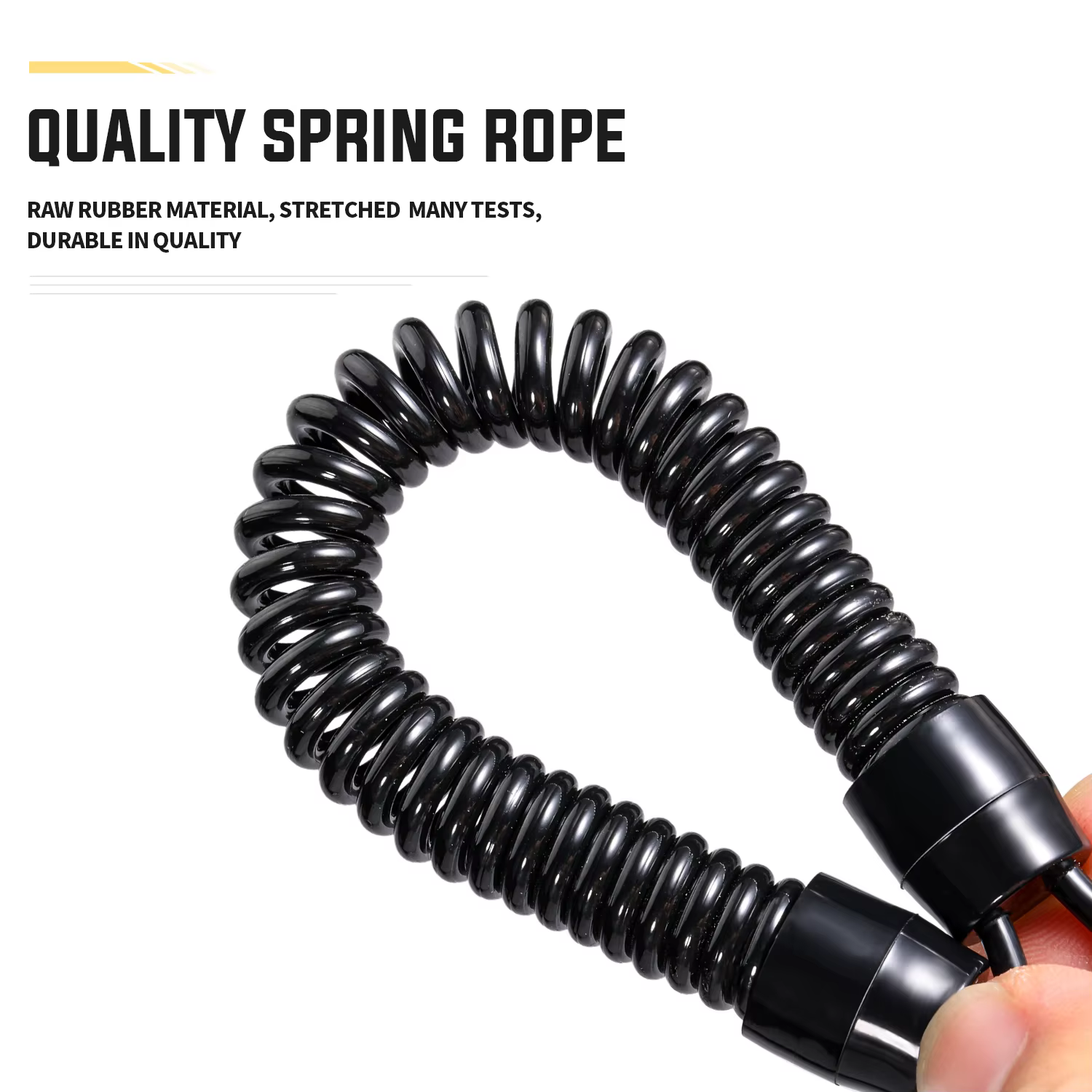 Sougayilang Cuerda elástica de pesca retráctil 22 cm – sujeción segura