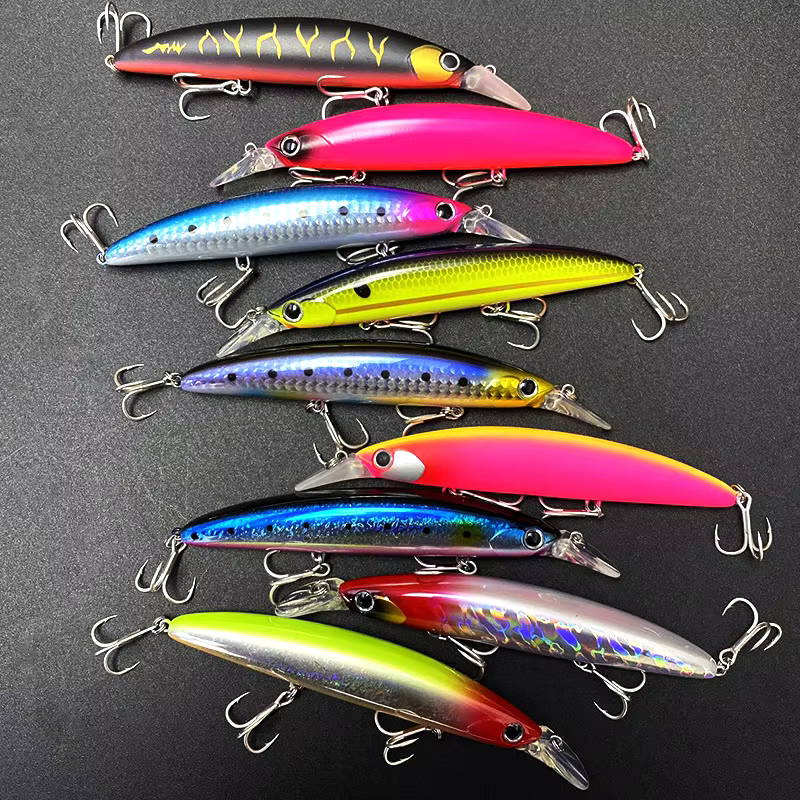 Jerkbait Testar Tuan GT 110mm 20gr – Flotante para lubina - imagen 4