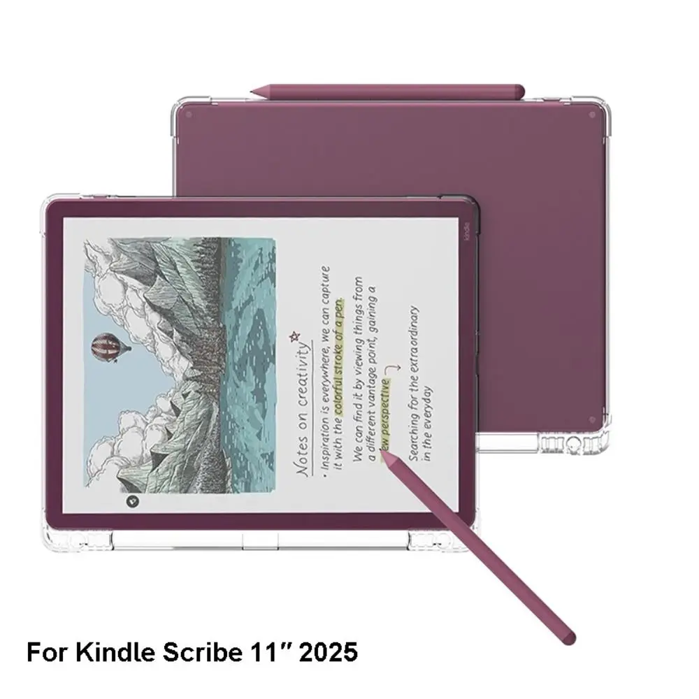 Funda protectora TPU anticaídas para Kindle Scribe con lápiz - imagen 2