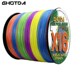 Sedal trenzado multifilamento 16 hebras – Extra fuerte