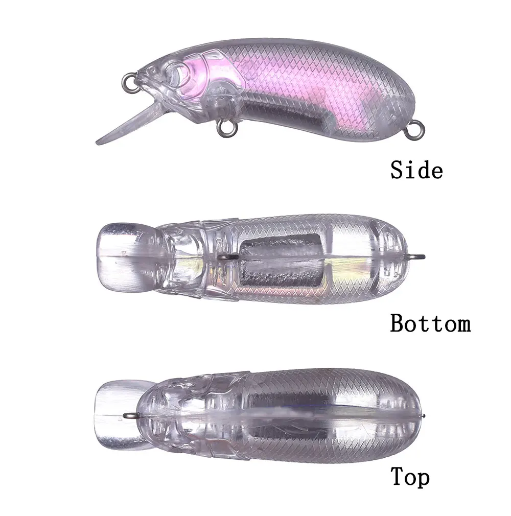 Crankbaits apilados mostrando la cantidad de piezas incluidas