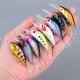 Crankbait de hundimiento Minnow con anzuelos triples y ojos 3D - imagen 3