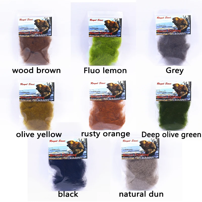 Dubbing para moscas secas naturalmente flotante, suave y ligero - imagen 4