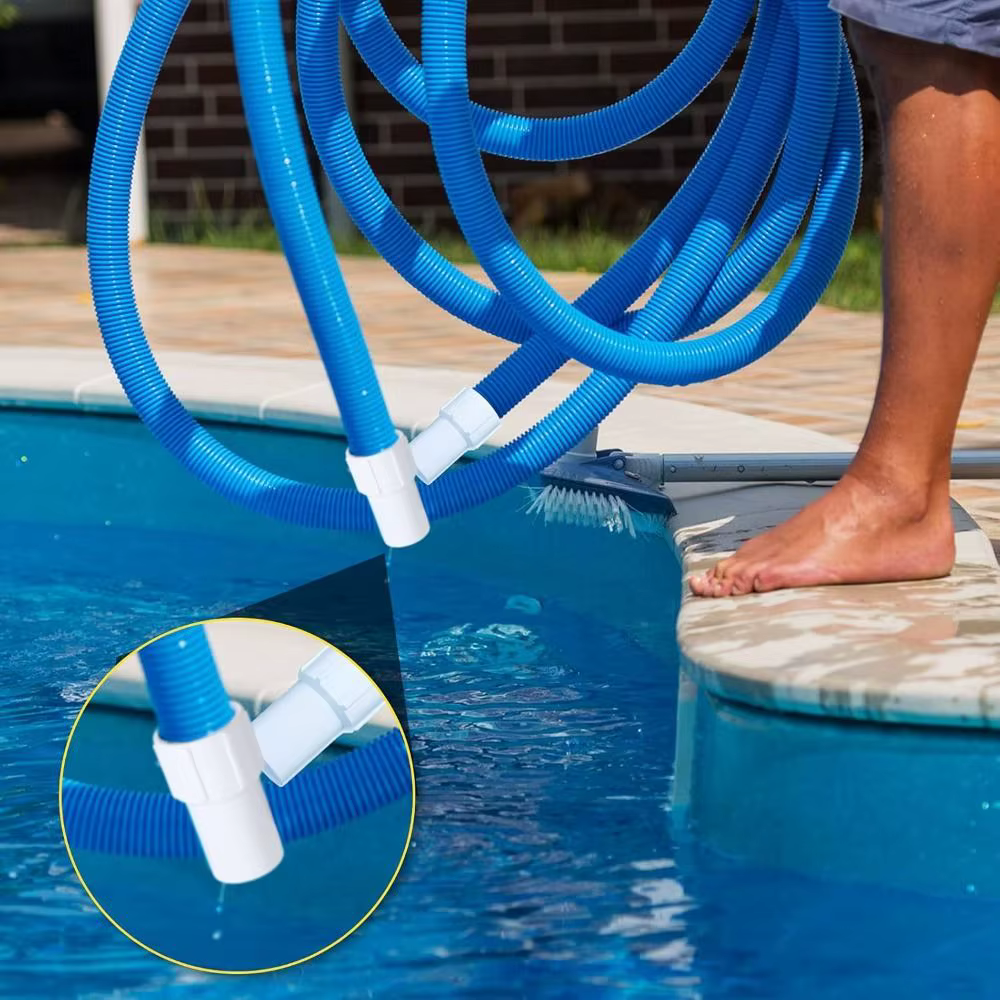 Conector PVC para manguera de piscina
