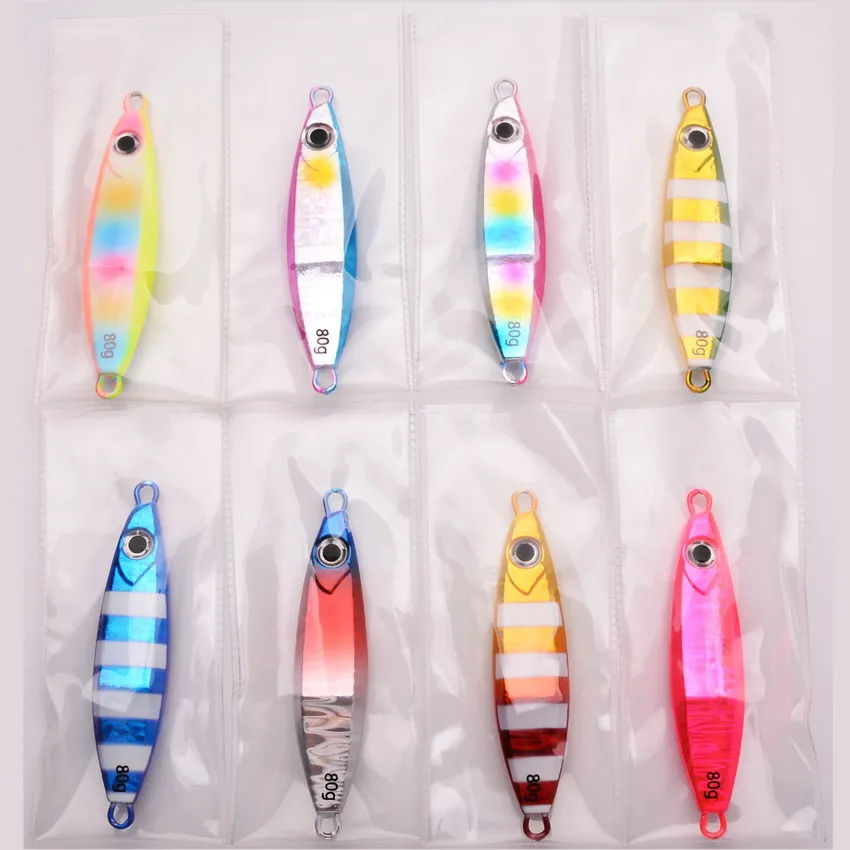 Jig de pesca metálico señuelo para lubina y trucha - imagen 4