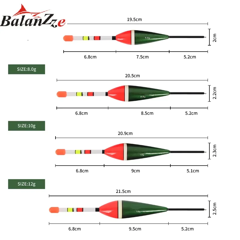 Flotador electrónico Balanzze para pesca vertical