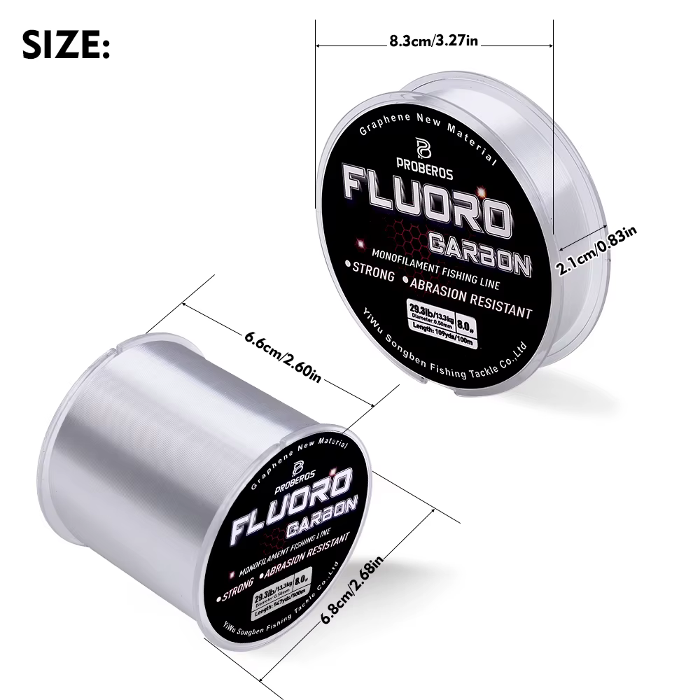 Proberos Líder de Fluorocarbono para Pesca a Mosca - imagen 2