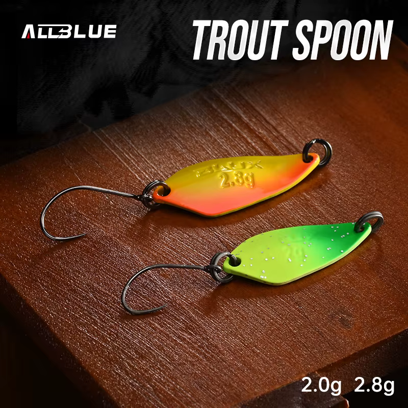 Cuchara ALLBLUE Giga Burst para Trucha en Arroyos