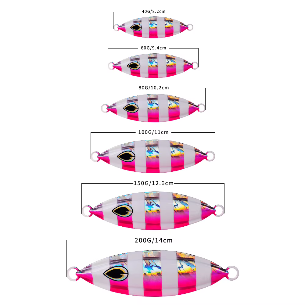 PROBEROS Jig metálico para jigging y curricán en mar - imagen 2