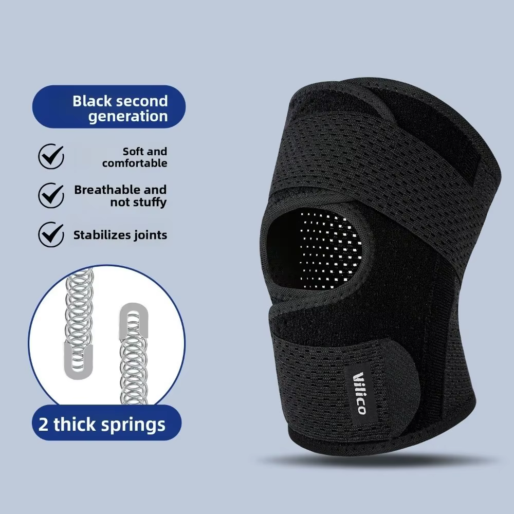 Rodillera Deportiva Elástica Pressurizada con Correa Ajustable - imagen 4