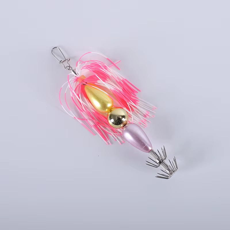 Agujas Calamar de Silicona – Señuelo Marina con Alambre - imagen 5