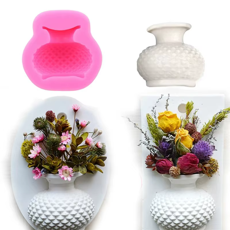 Molde florero 3D de silicona para crear vinilos de pesca - imagen 5