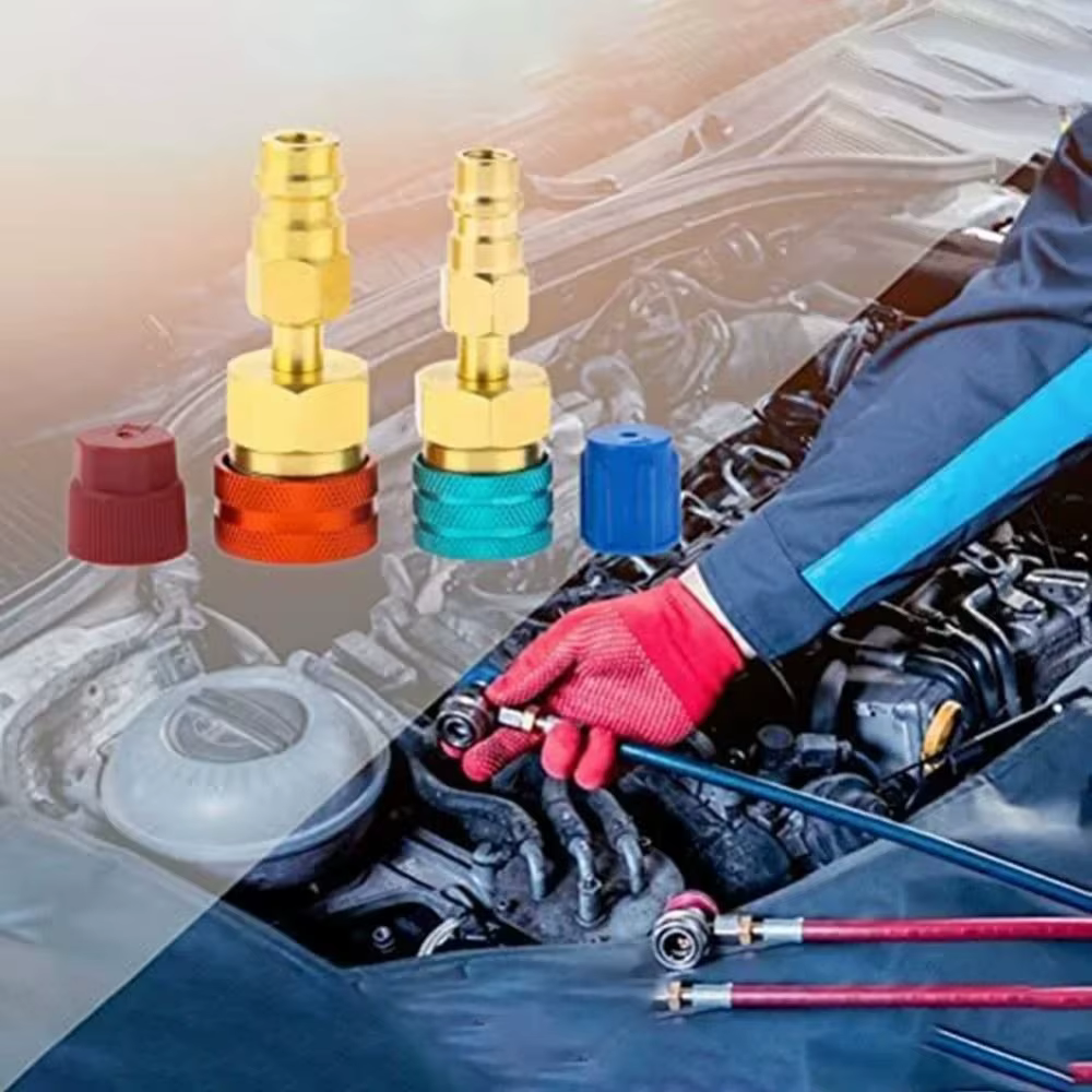 Kit de conectores rápidos de zinc para alta y baja presión - imagen 4