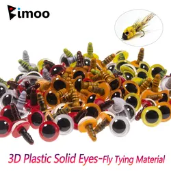 Bimoo ojos de señuelo 3D 6mm – atado de moscas para lubina agua salada