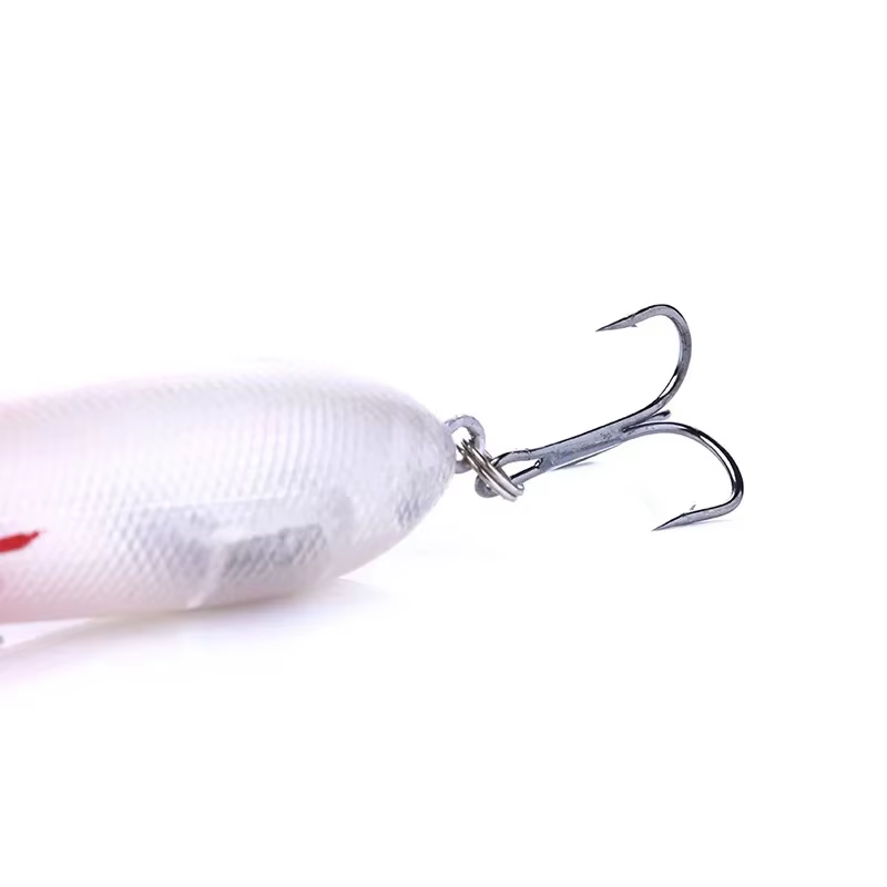 Popper flotante 11.5g 80mm – Señuelo artificial duro con anzuelos #6 - imagen 5