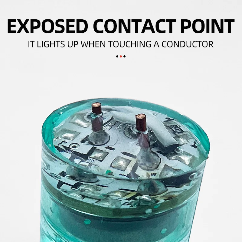 ShareShark señuelo LED mini cilíndrico con luz nocturna submarina - imagen 3