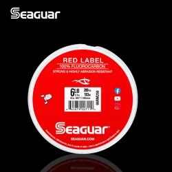 Seaguar Red Label – Línea de Fluorocarbono para Agua Dulce