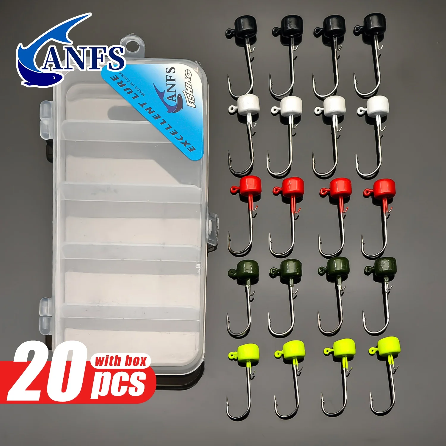 Anzuelos Ned Rig Jig Head Finesse – Cabeza Redondeada para Vinilo - imagen 4