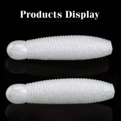 Goture Hula Grubs vinilos hundibles para lubina y perca 40mm
