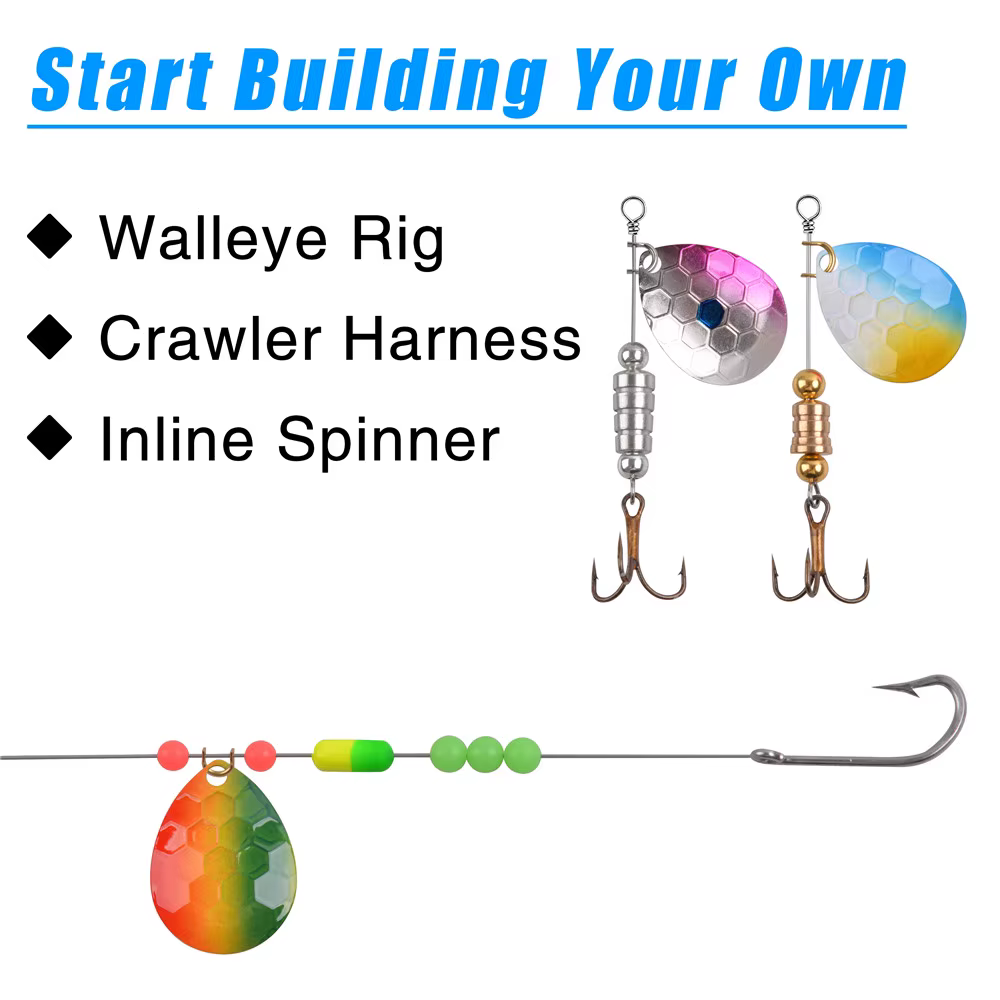 Cuchillas Colorado para Spinnerbait - Accesorios de pesca - imagen 2
