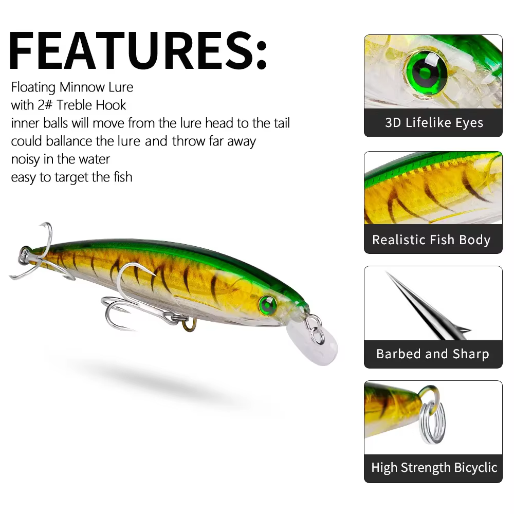 Swimbait flotante 160mm para trucha marina - imagen 5