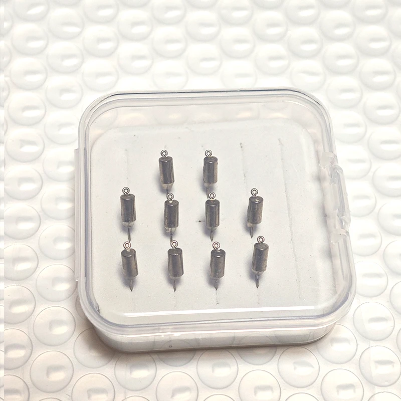 Señuelos de tungsteno para pesca en hielo con anzuelos duraderos - imagen 2