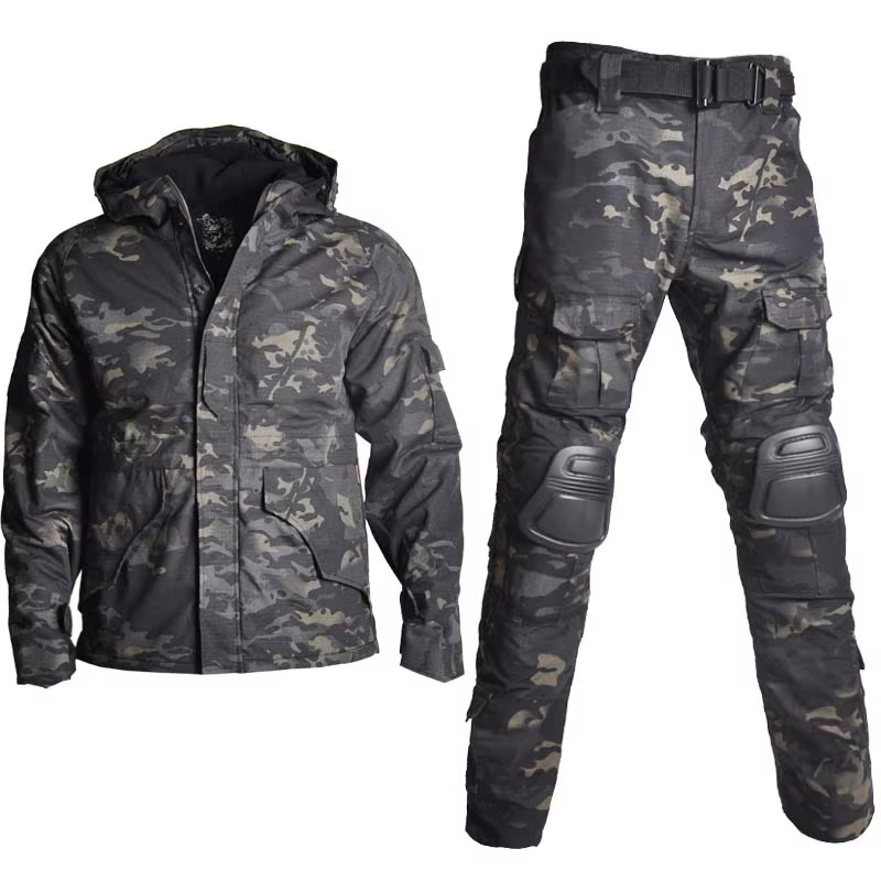 Chaqueta de pesca camuflaje - Pantalón impermeable técnico