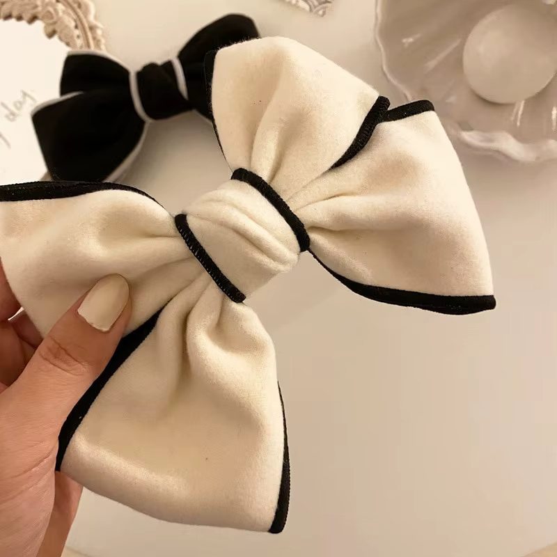 Pinza pelo lazo mujer - Horquilla cachemira imitación elegante - imagen 4