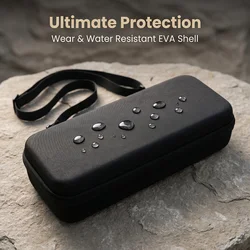 Estuche EVA rígido para carretes de pesca con correa desmontable