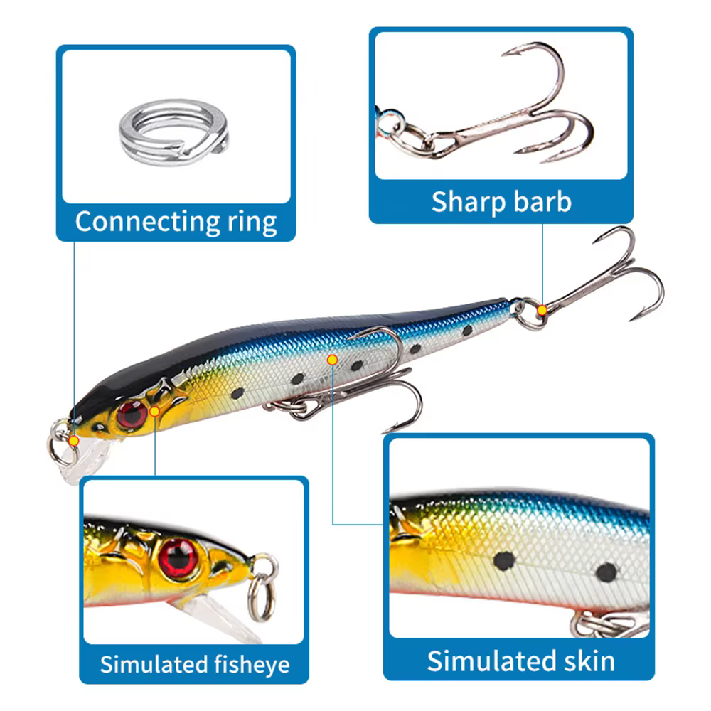 Señuelo Shad para Lucio – 10,7 cm 6g - imagen 3