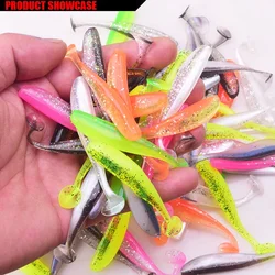 Wobblers T Tail de Silicona – Cebo Blando para Carpa y Lubina