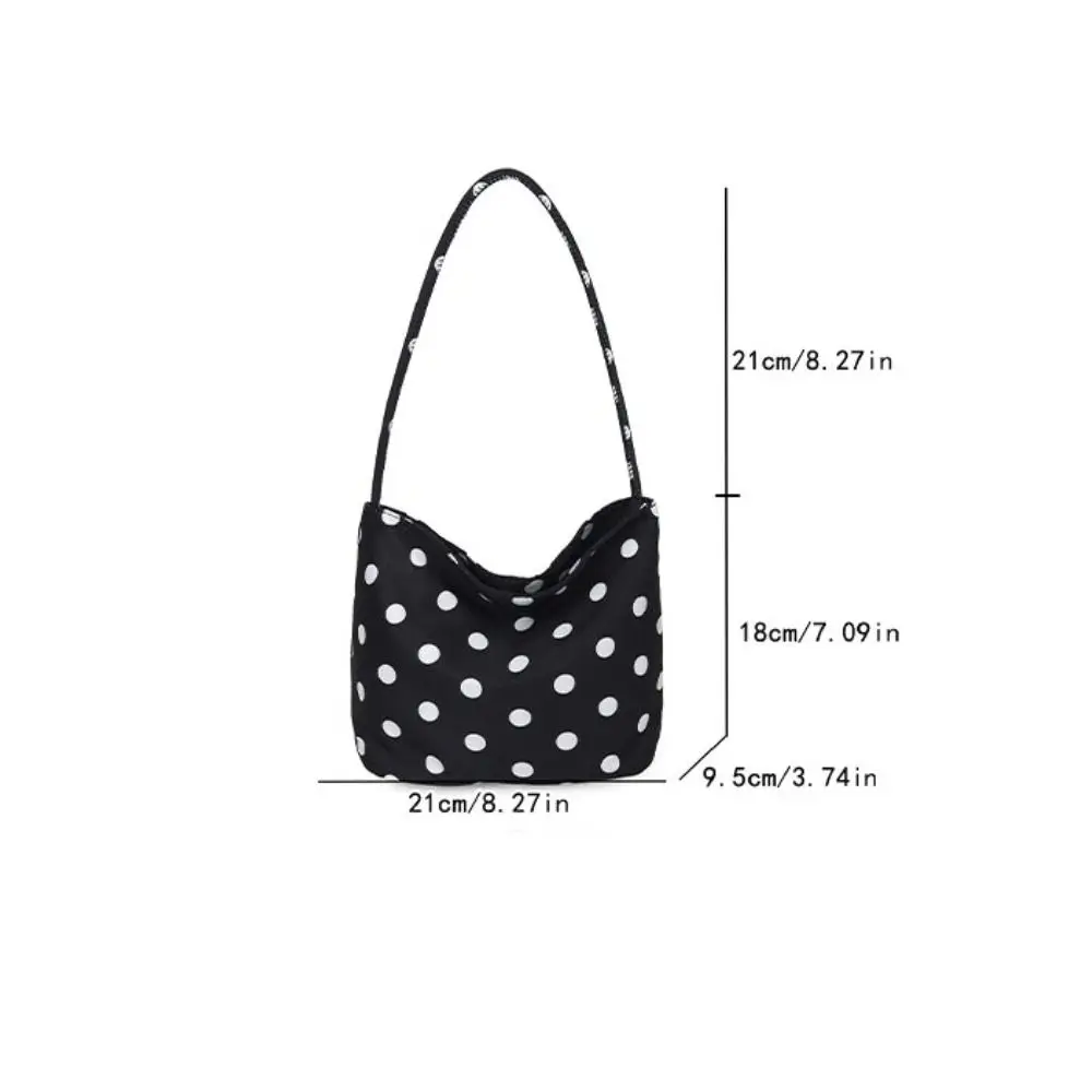 Bolso de hombro impermeable Oxford con diseño de puntos Tote - imagen 4
