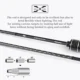 TSURINOYA DRAGON Caña spinning Light Trout Rod de carbono FUJI - imagen 4