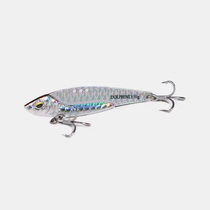 Swimbait metálico con cucharilla giratoria – Hundible para agua salada