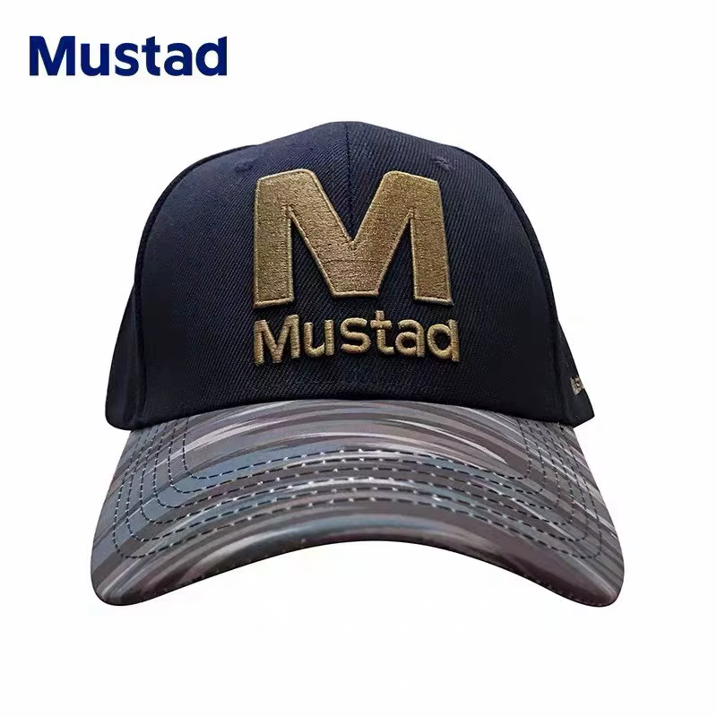 Gorra pesca camuflaje Mustad ajustable adulto primavera verano otoño - imagen 2
