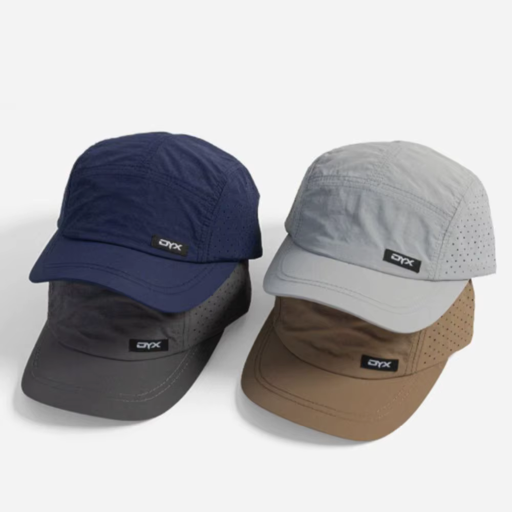 Gorra Snapback Retro de Ala Corta Hombre – Malla y Secado Rápido