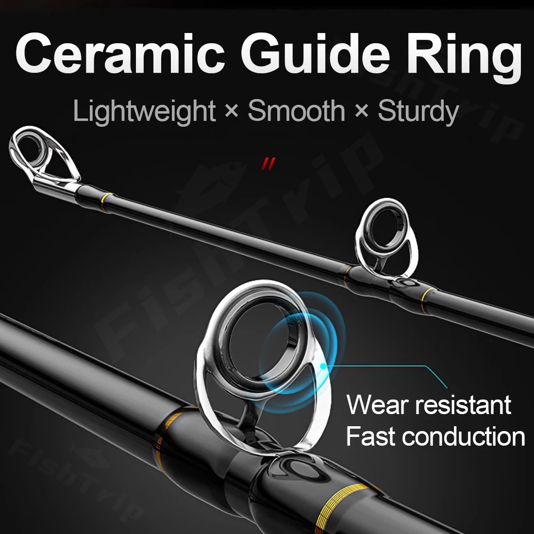 Pasos para instalar el anillo de cerámica FishTrip