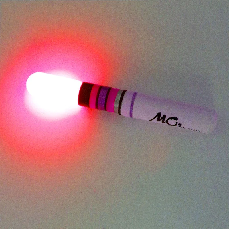 Detalle del palo de luz LED
