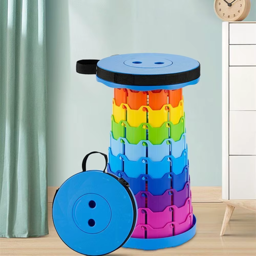 Taburete plegable compacto