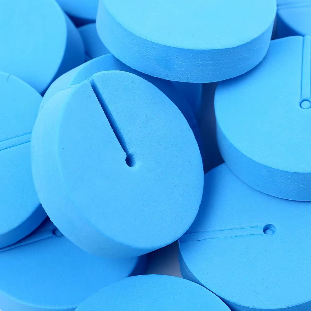 Cubiertas para anzuelos triples anti-enredos en colores rojo y azul