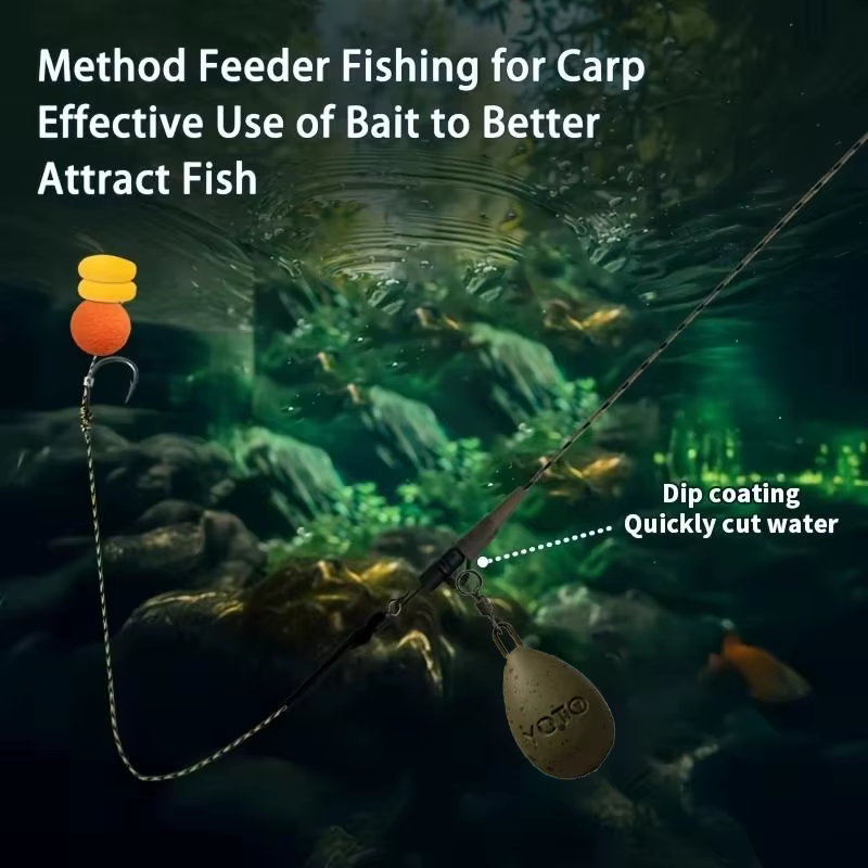 Kit Pesca Carpa con Anzuelos Huevo y Plomos para Montajes - imagen 5